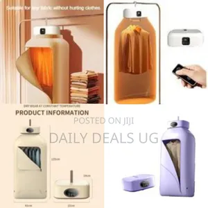 Portable Clothes Dryer, Foldable Dryer for Apartment, Rv, Travel