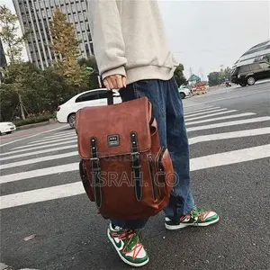 Vintage Backpack Soft Leather for Men