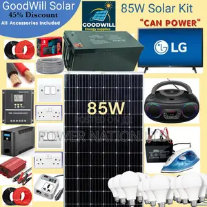 85w Goodwill Solar System Full Kit