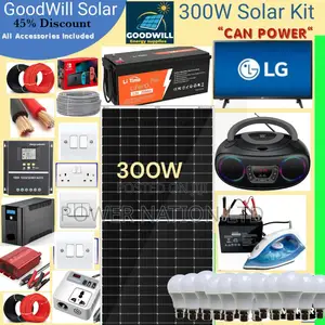 300w Goodwill Solar System Full Kit