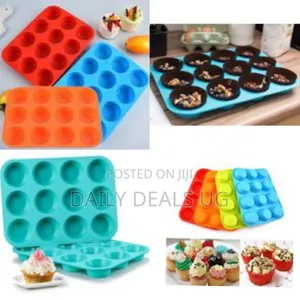 Small Silicone Mini Muffin Pans Non-Stick Bakeware