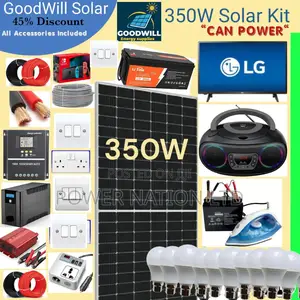 350w Goodwill Solar System Full Kit