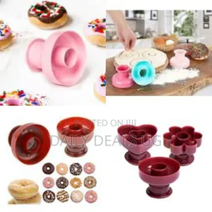 Non-Stick Plastic Doughnut Cutter, Donut Mold, Simple Operation