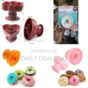Non-Stick Plastic Doughnut Cutter, Donut Mold, Simple Operation