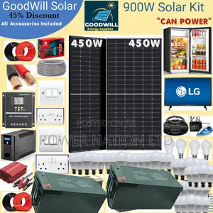 900w Goodwill Solar System Full Kit