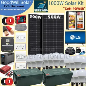 1000w Goodwill Solar System Full Kit