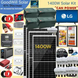 1400w Goodwill Solar System Full Kit