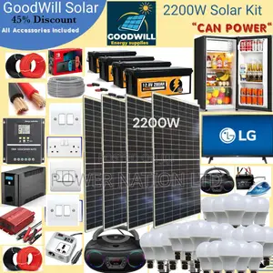 2200w Goodwill Solar System Full Kit