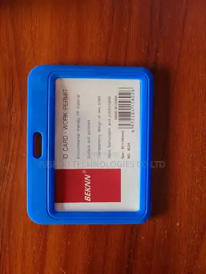 Plastic Id Holders. Tags. PVC Card Holders With Lanyards / Strings