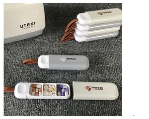 Portable Medical Pill Travel Organizer