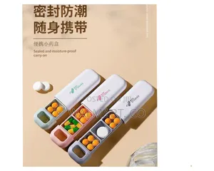Portable Medical Pill Travel Organizer