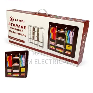 Li Mei 3 Column Wardrobe