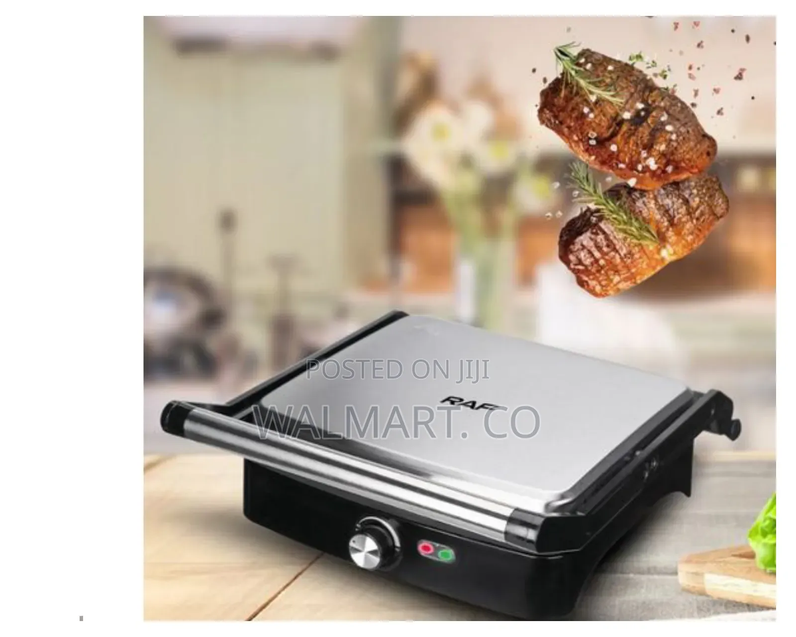 Raf Electric Panini Grill Sandwich Maker