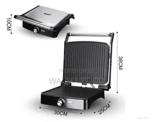 Raf Electric Panini Grill Sandwich Maker