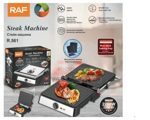 Raf Electric Panini Grill Sandwich Maker