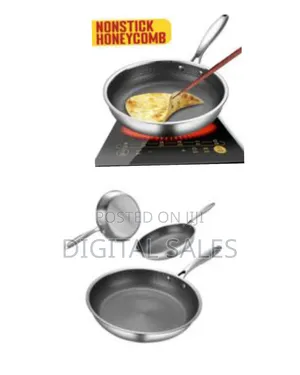 Idrop 24cm Inner Honeycomb Nonstick Single Handle Frying Pan Pancake