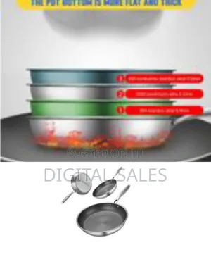 34cm Non-Stick Steamer Induction Wok Cookware Saucepan