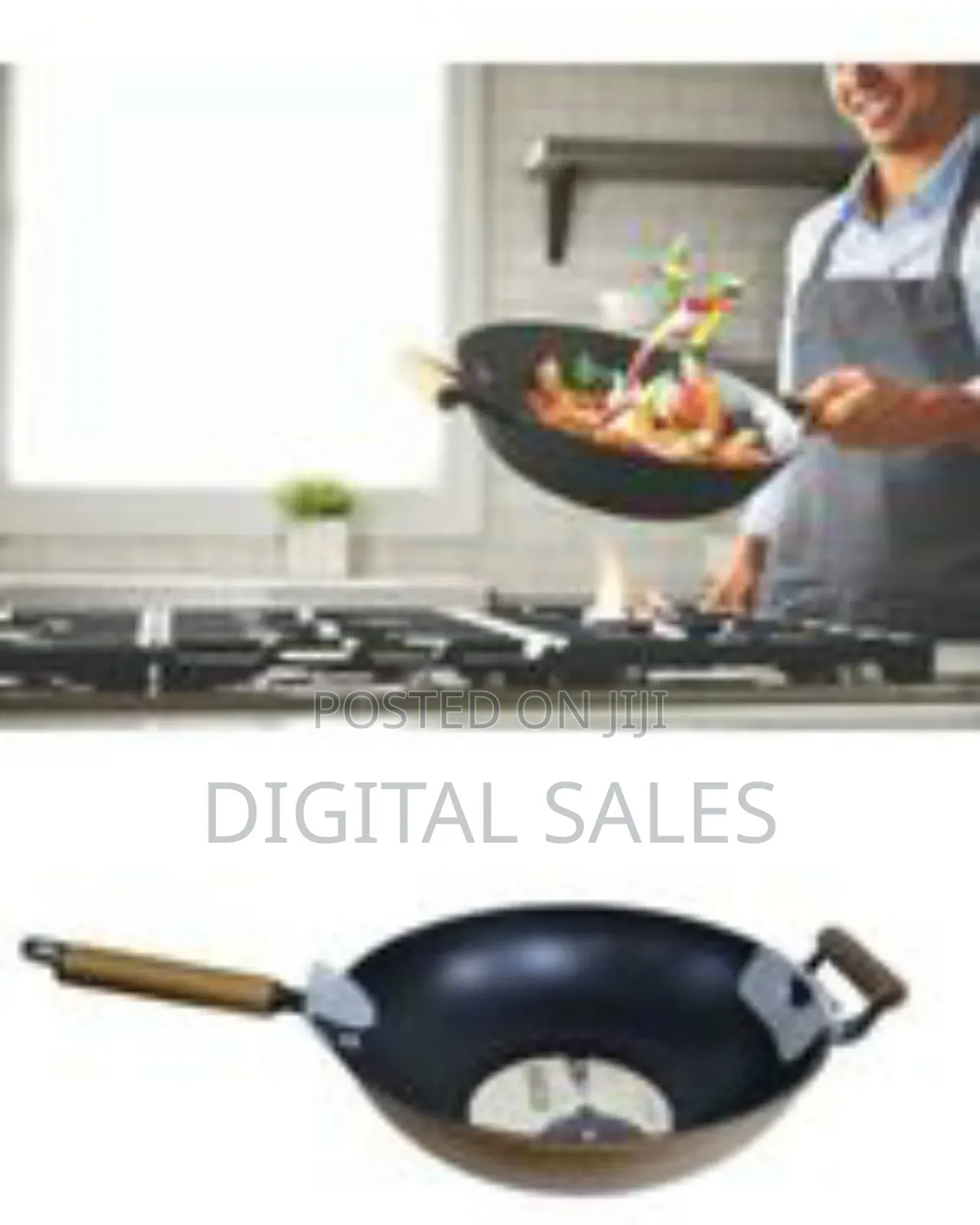 32cm Non-Stick Wok Stir Frying Pan
