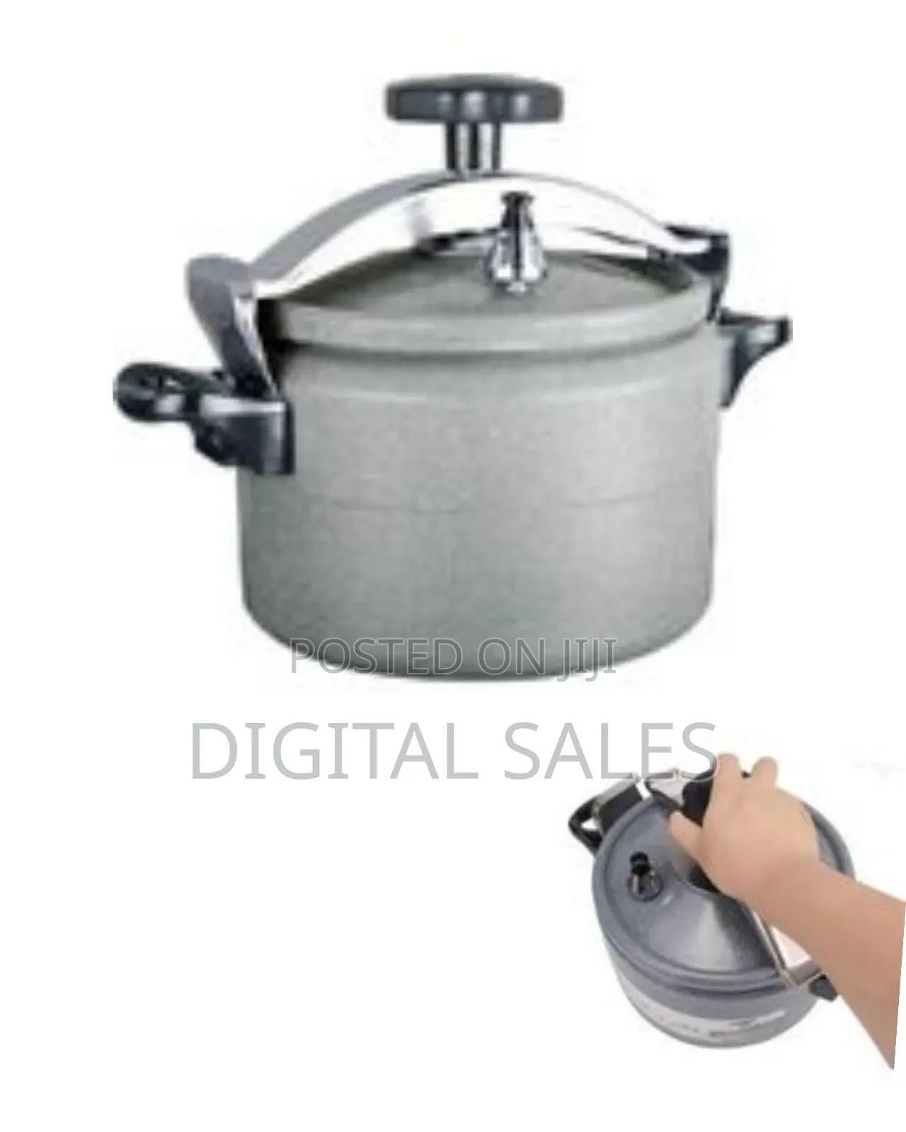 HTH 6l Granite Pressure Cooker Saucepan