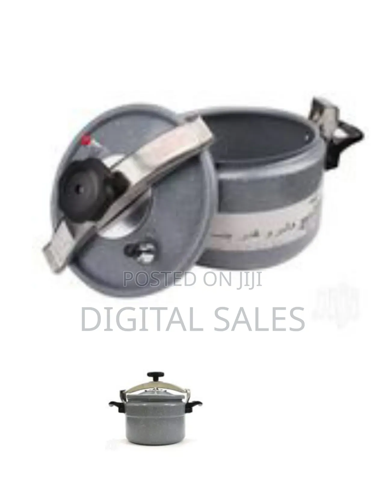 HTH 6l Granite Pressure Cooker Saucepan