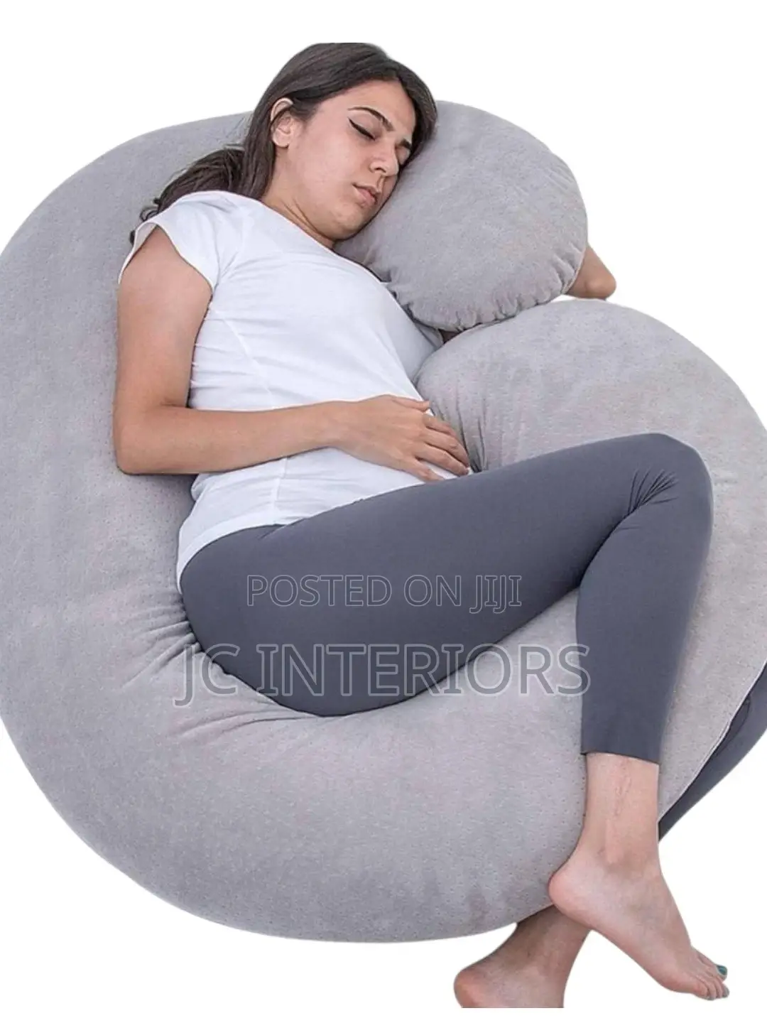 Pregnancy Pillow, C Shaped Full Body Pillow for Maternity Support