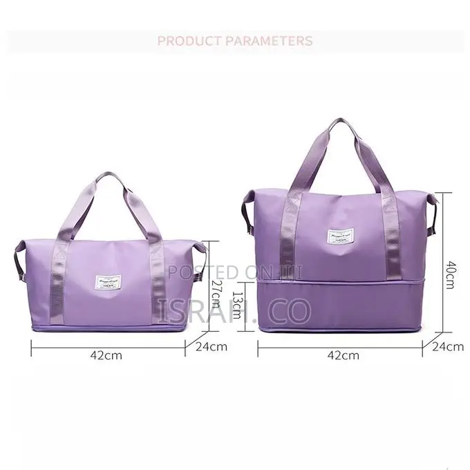 Portable Foldable Travel Duffel Bag Lightweight