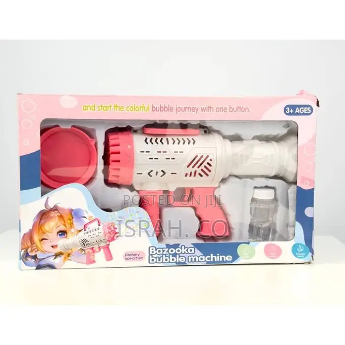 Giant Bubble Gun Blaster Rocket 52-Hole