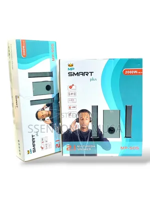 Smart Plus Mp-505 2000w Led Bluetooth Speaker - Usb, Multimedia