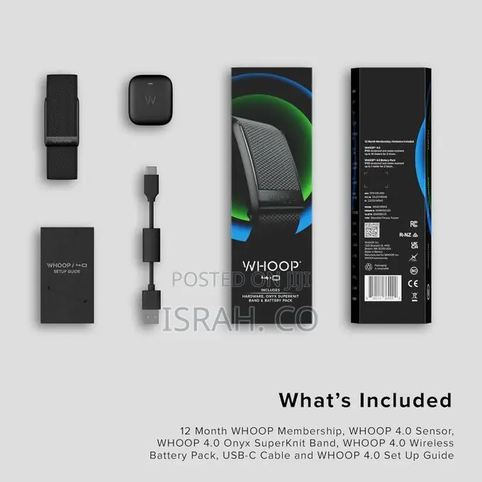 Whoop 4.0 With 12 Month Subscription