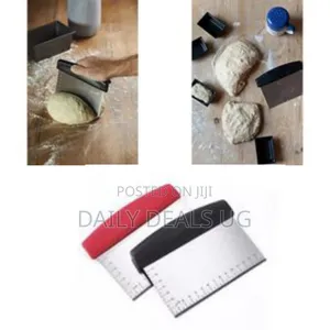 Stainless Steel Dough Cutter Scraper, Color May Vary
