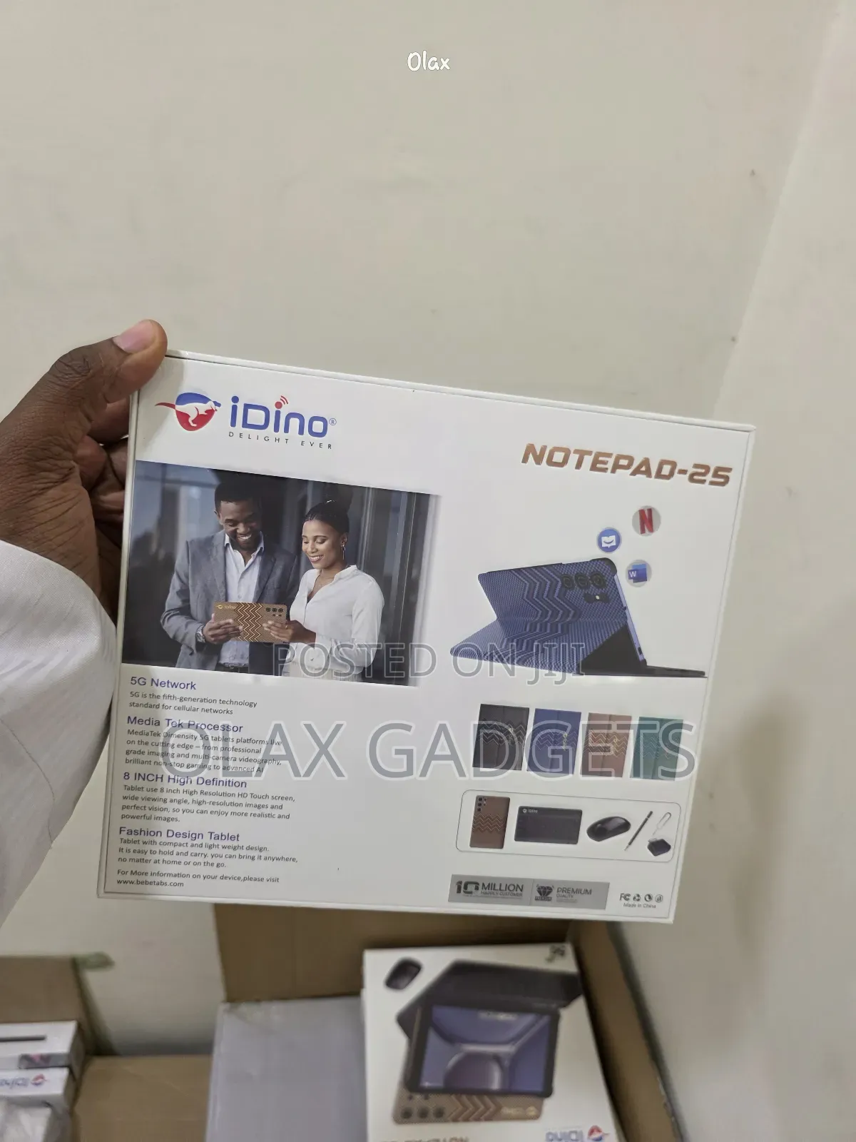 New Idino Notepad-25 512 GB Gray