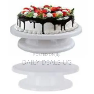 Cake Decorating Turntable - White