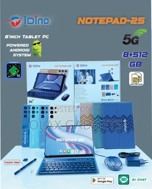New Idino Notepad-25 512 GB Gray