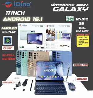 New Idino Notebook Galaxy 512 GB Gray