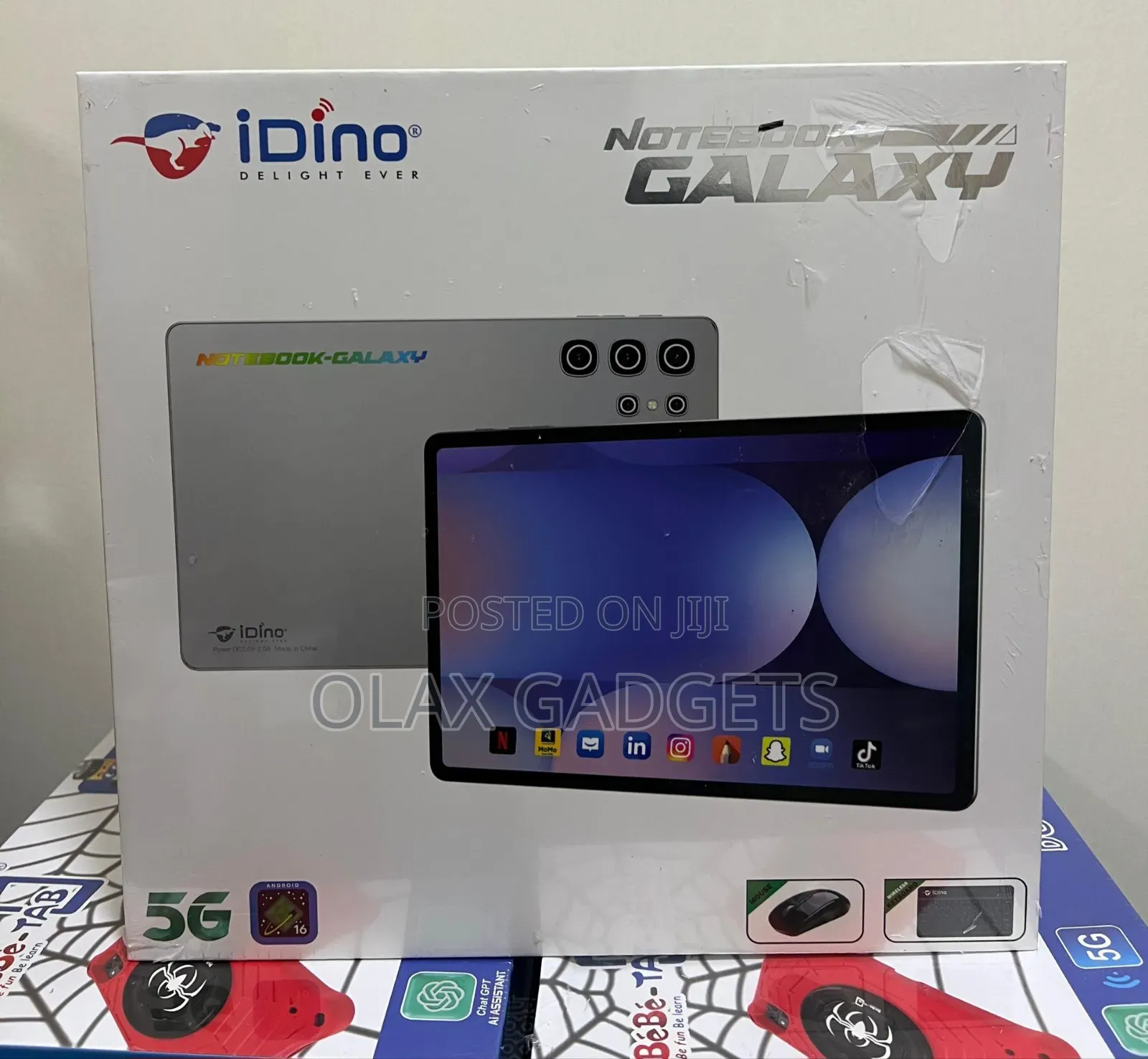 New Idino Notebook Galaxy 512 GB Gray