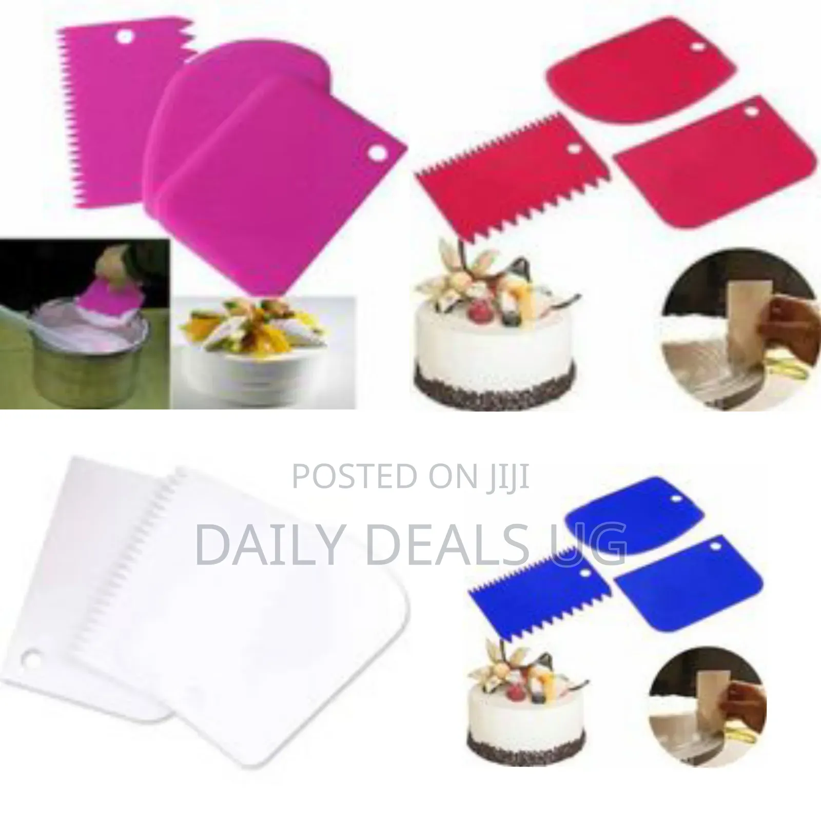 Dough Cutter Cake Icing Butter Cream Smoother for Cake Decorating