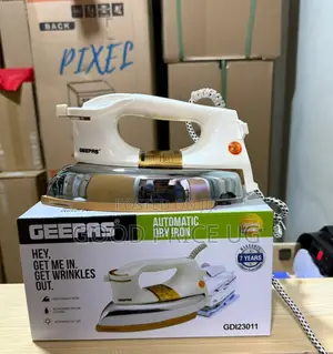 Geepas Automatic Heavy Duty Dry Iron With 7yrs Warranty