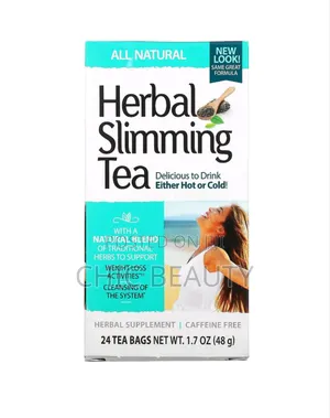 21st Century All Natural Herbal Slimming Tea 48g, 24 Tea Bags
