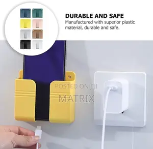 Adhesive Wall Mount Phone Holder/Charging Stand
