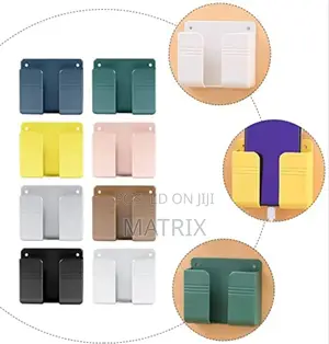 Adhesive Wall Mount Phone Holder/Charging Stand