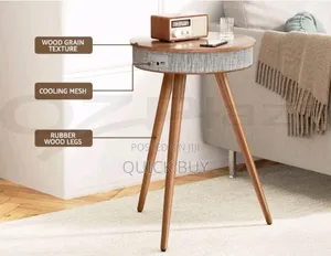 Smart Bluetooth Speaker Portable Coffee Table With Wireless Charging