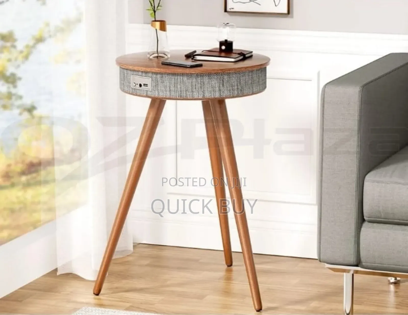 Smart Bluetooth Speaker Portable Coffee Table With Wireless Charging