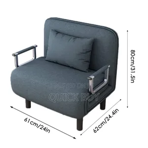 Convertible Sofa Bed, Foldable Sofa Chair With Armrest