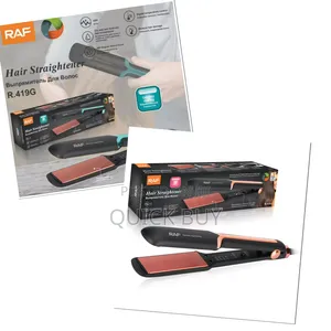 Raf Professional PTC Electric Hair Straightener Iron