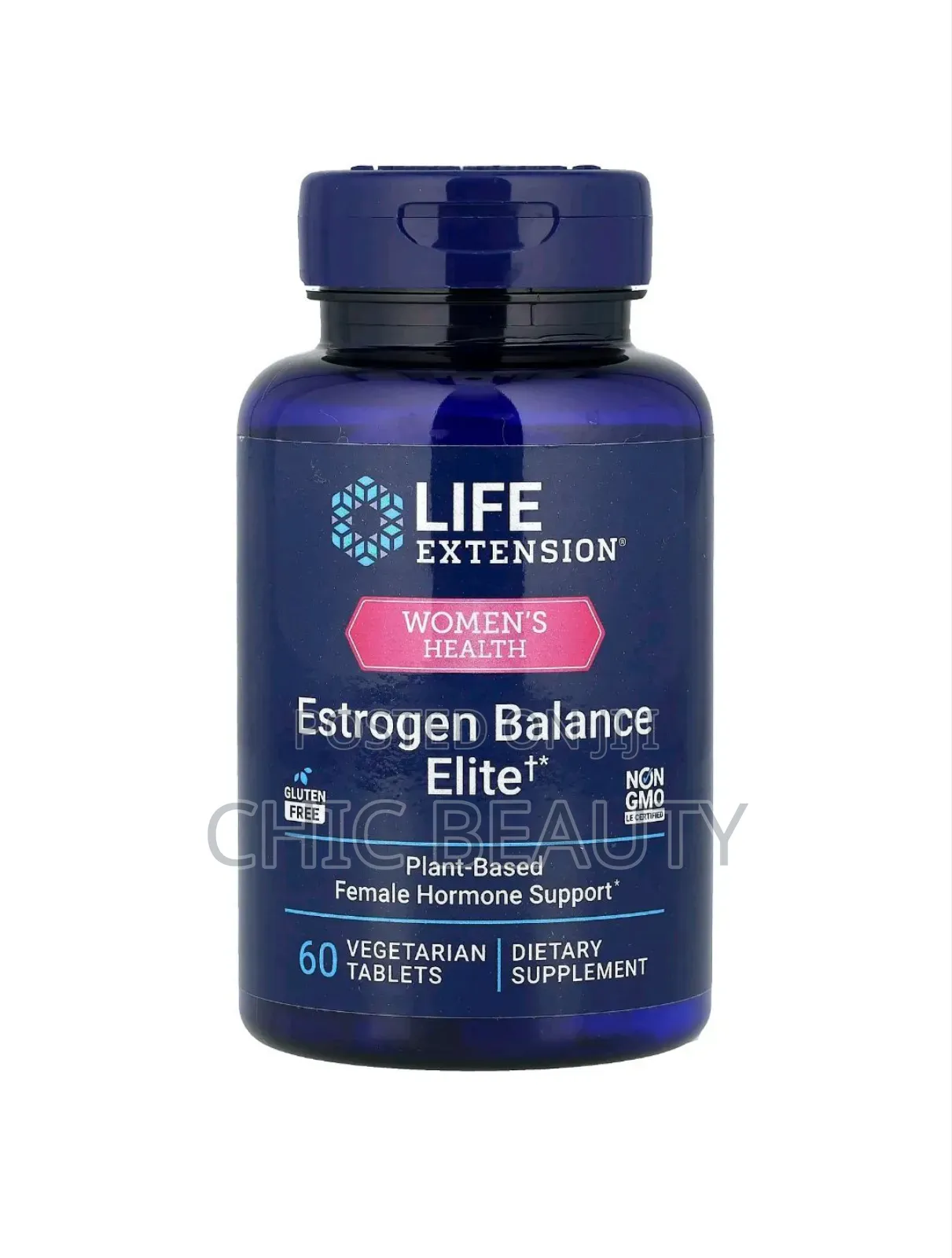 Life Extension Estrogen Balance Elite 60 Vegetarian Tablets
