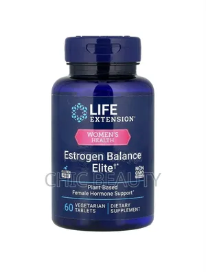 Life Extension Estrogen Balance Elite 60 Vegetarian Tablets