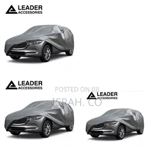 1pc Car Cover Waterproof Universal Grey