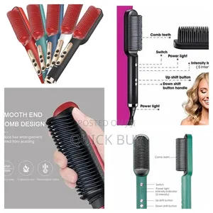 Raf Professional Hair Straightener Comb