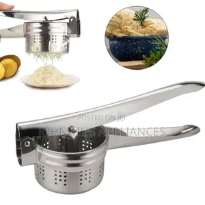 Stainless Steel Potato Masher Rice Fruit Press
