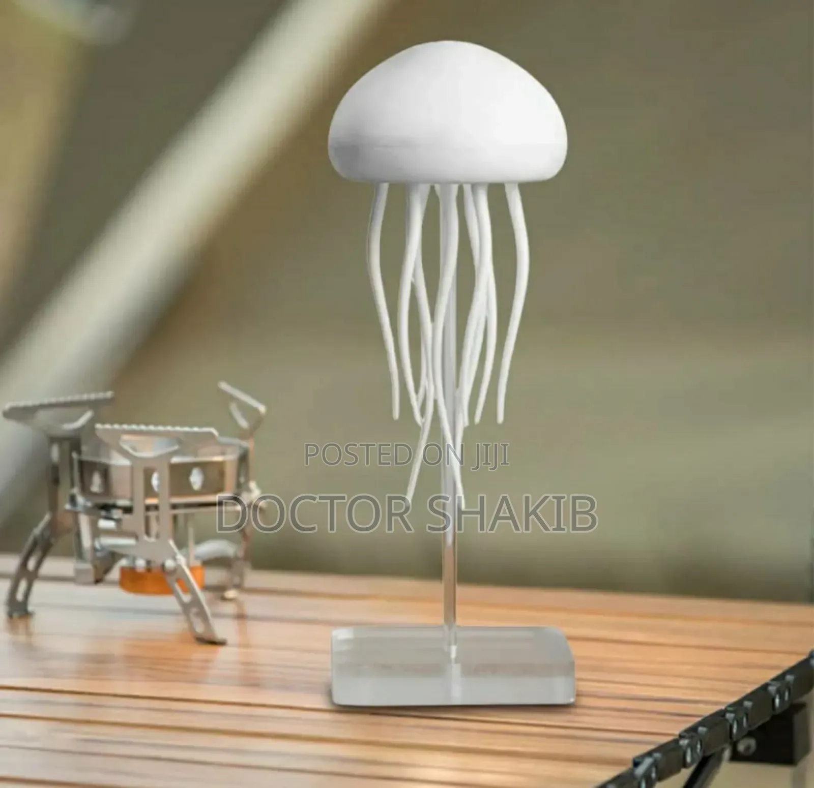 Unique Led Portable RGB Gradient Jellyfish Bedside Lamp